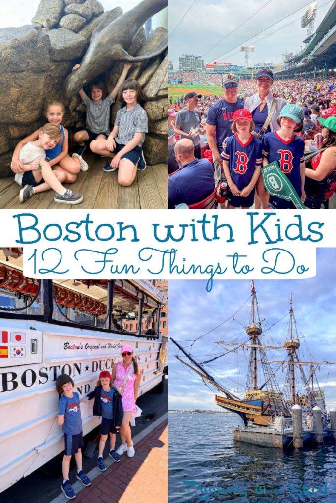 Things to Do in Boston with Kids Pinterest Pin