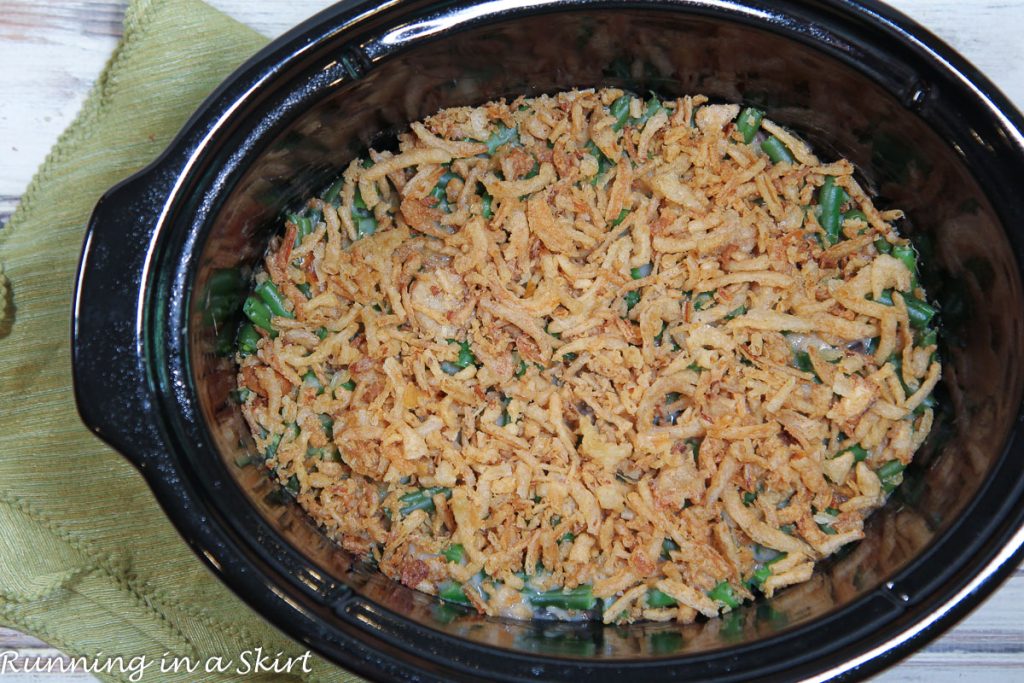 Crock Pot Green Bean Casserole