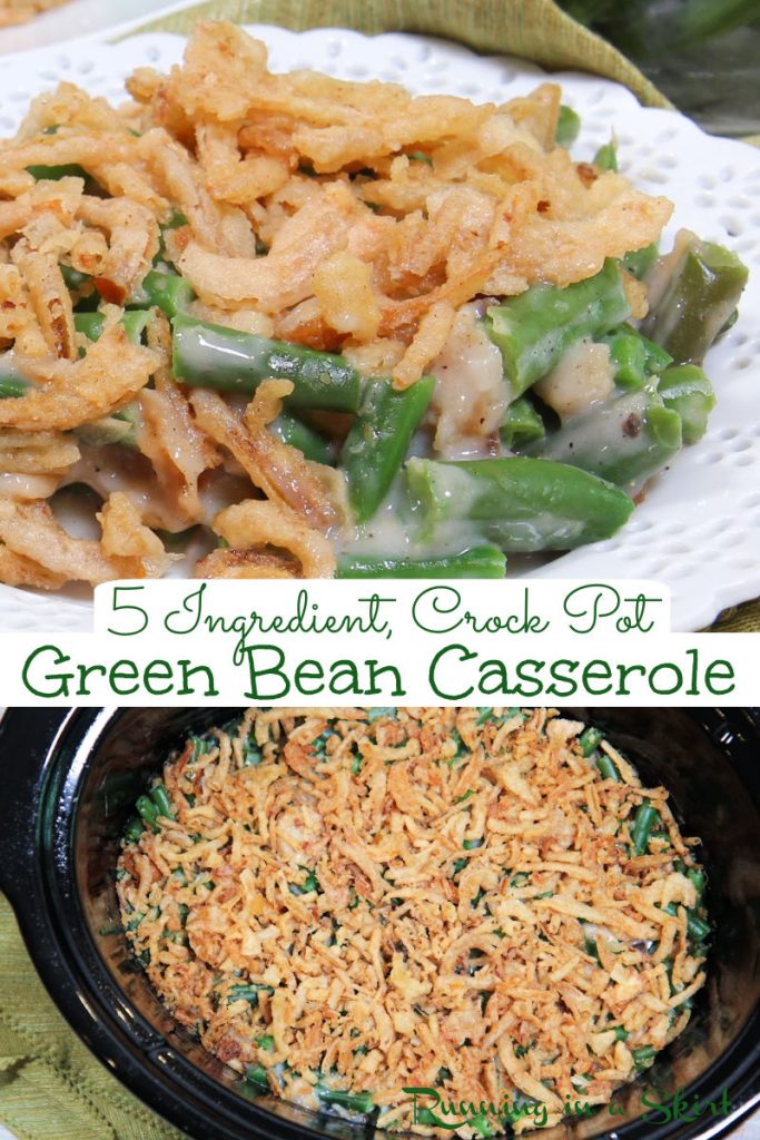 Crock Pot Green Bean Casserole Pin