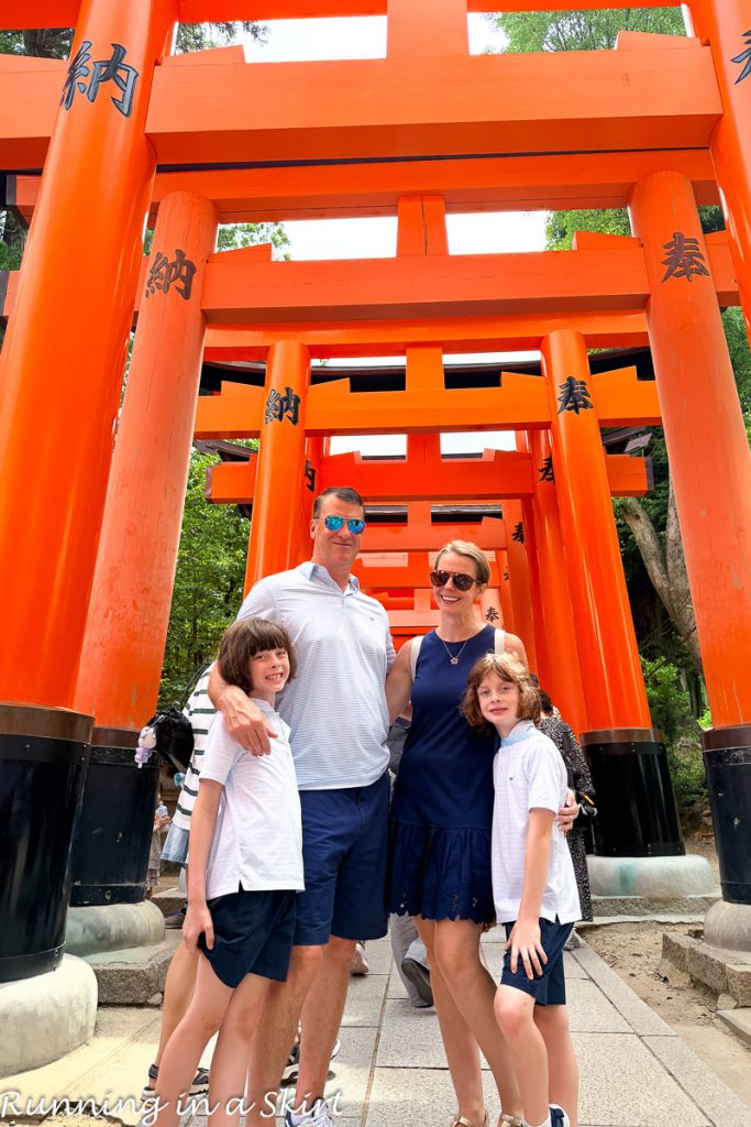 Red Torii Gates at Fushimi Inari Taisha
