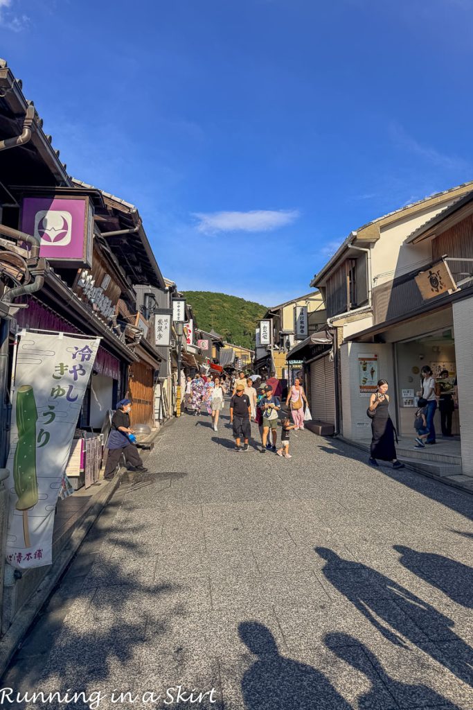 Things to Do in Kyoto- Higashiyama neighborhood
